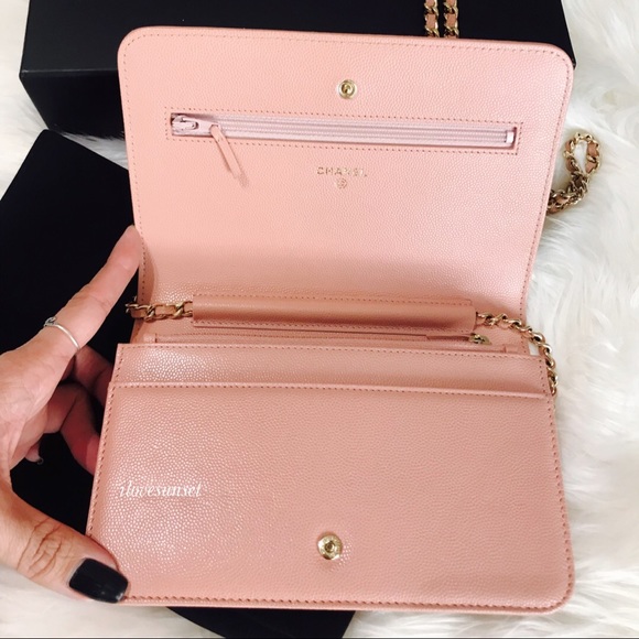 ❗️SOLD❗️{CHANEL} Caviar Camellia Embossed WOC - Picture 8 of 8